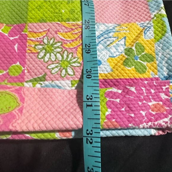 Lilly Pulitzer Vintage 90’s Patchwork Cropped Pants - Picture 7 of 12